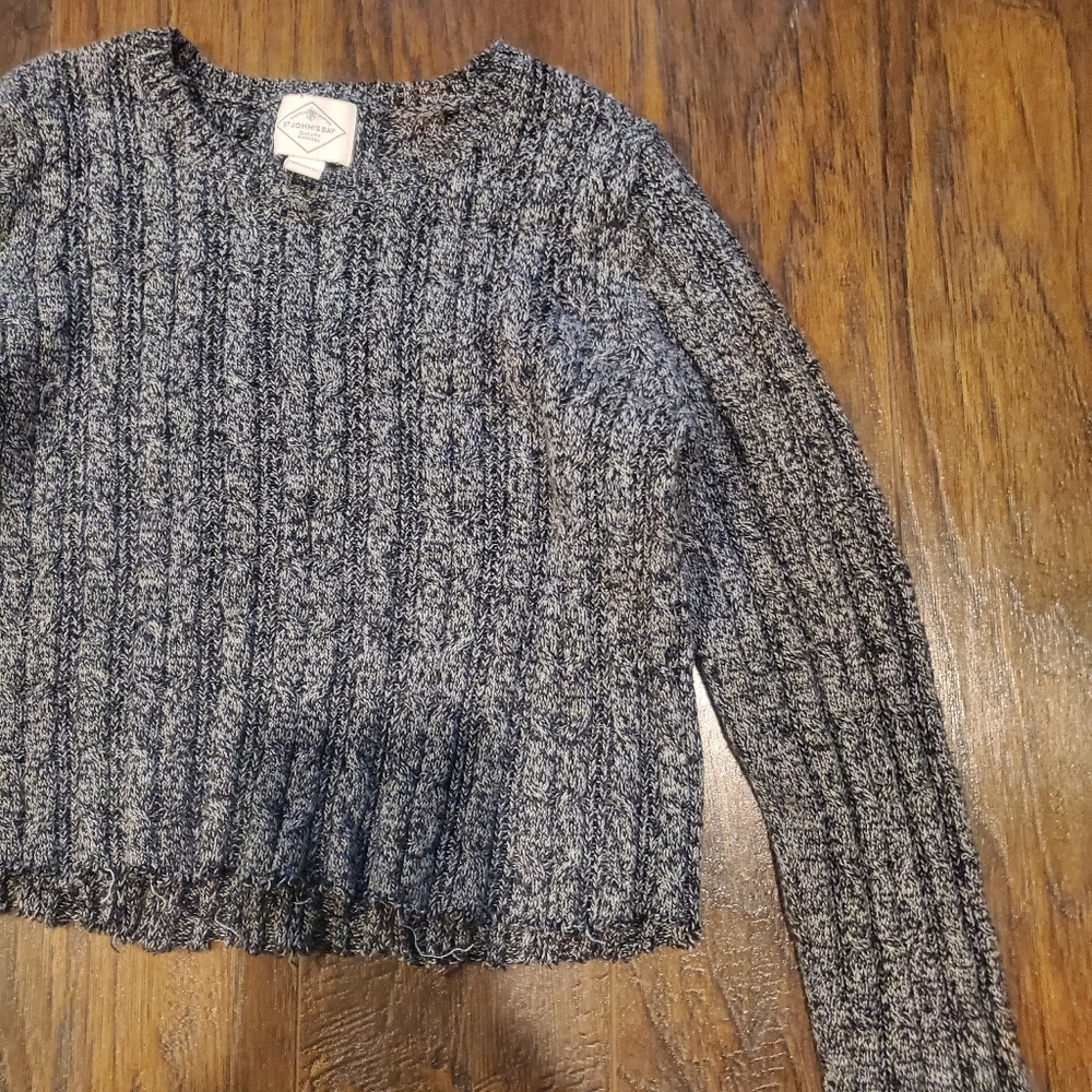 St. John's bay cropped sweater